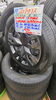 195/60R17 4本セット「【中古 タイヤ×アルミ】195/60R17 4本セット　￥50,490(税込)」