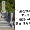 戒名（法名）彫刻