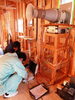 気密測定の様子「高気密高断熱住宅が気になる方必見!!エコハウスの仕組み大公開(構造見学会)開催!!」