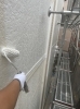 外壁塗装　中塗り「作新建装　今週の施工」