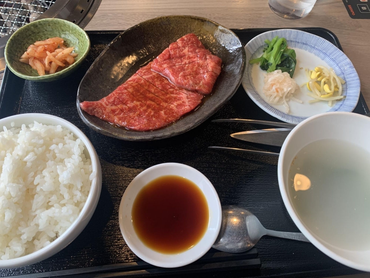 焼肉家かず のドラゴンカルビ定食 立川ランチ まいぷれ 立川市