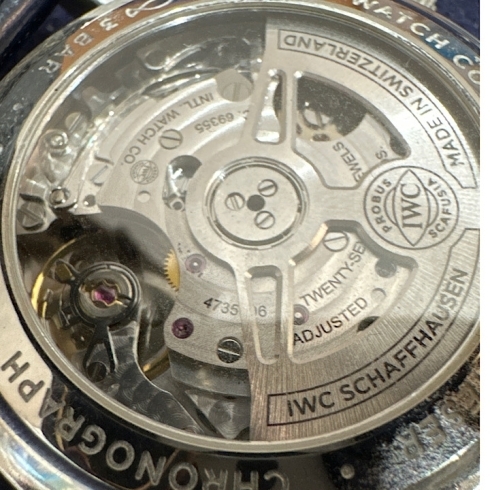 Cal.69355「札幌市の遺品整理や生前整理によるIWC（International Watch Company SCHAFFHAUSEN)など高級時計の買取は「買取専門店 くらや 札幌南店」にお任せください！」