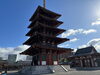 「四天王寺へ。」