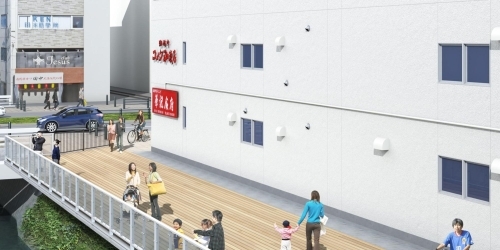 記事一覧 新坂川親水テラス設置工事情報ー新松戸商店会連合会ー まいぷれ 松戸市