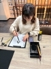 書初め「仕事初めの祈祷！書初め！！」