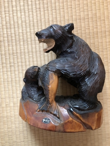 木彫りの熊「出張買取・出張査定いたします。【土気　あすみが丘の買取専門店　おたからや土気店】」