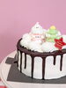 サンタさんとツリーは食べても美味しくイチゴ味「可愛すぎるクリスマスケーキまだ少しだけご予約枠ございます。まだどこのケーキか迷っているお客様是非ご予約お待ちしてます」