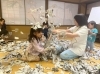 「3月キッズクラス「感触あそび」で全身を使って遊びましょう」