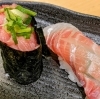 新鮮・美味しい　お寿司「ざるそばいなりセット　800円‼️‼️　『立ち食い寿司』専門店　桜すし」
