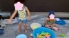 楽しいよ〜！「お水遊びはじまりました💧🔫☀️ 」