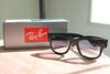 Ray-Banサングラスの品揃え豊富「【メガネ】トレンドの太セル！Ray-Ban「メガウェイファーラー」×純正レンズで遠近両用サングラスをお作りしました」