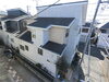 施工事例　施工前「作新建装の施工事例　外壁・屋根塗装　バルコニーウレタン防水工事」