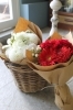 縁起物ですね。「縁起物　紅白のお花　戸塚安行の花屋フランテッセ」