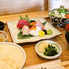 『和食　五十六』で和の高級感のある店内で鮮魚をいただく「刺身定食」ランチ【和光】