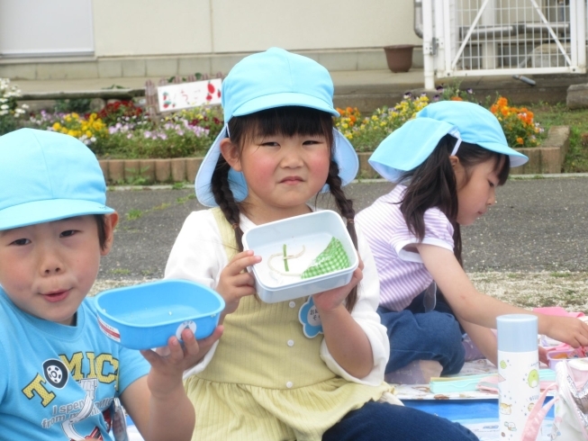 空っぽになったよ♡「美味しいお弁当をありがとうございました♡」