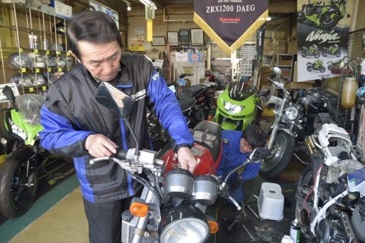 「オートショップ おおかわ」確かな技術で小樽・後志管内のバイクと除雪機の販売・買取・整備