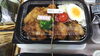 唐揚げ弁当「チーズインハンバーグ！」