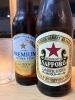 瓶ビールとノンアルコールビール「あじ庵の手づくり餃子と相性ぴったりの一杯、楽しみませんか？」