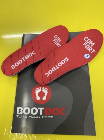 ブーツドック、コンフォート「スキー、スノーボードインソール。BOOTDOC.ブーツドック入荷しました。」