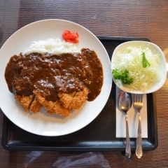 ヒレかつカレー