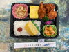 「本日の手作り弁当は、定番人気の組み合わせ「唐揚げ＆だし巻き」です」