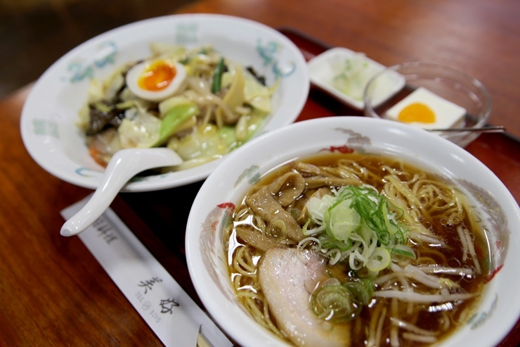 中華飯とラーメンセット