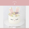 『 イースターバニーケーキ～ストロベリー＆クリーム～』（2時間）