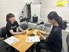 収録の様子２「「RadioMOMO（レディオモモ）」に出演します！」