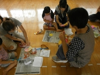 保護者トールペイント「バックチャーム」 | 狭山市立広瀬児童館 活動