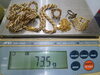 73.5グラムもある重量級でした(^^♪「買取専門 金のクマ 沼津店　金のアクセサリーの持ち込みが急上昇中です」