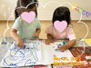 お絵描きたのしいね♪「豆苗の種を蒔きました♡【交野市・小規模保育園】」