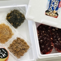 生しじみ400ｇ（大粒）×2セット+人気佃煮4種詰め合わせ