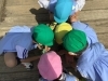 こんな虫つかまえたよ！🐞てんとう虫だ！「新学期始まりました🎵」