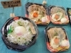 釜揚げしらす丼(左)、チャーシューエッグ丼(右)「【速報】13時現在、お弁当、サンドイッチまだあります！」