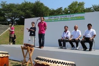 主催である「志木市いろは健康21プラン推進事業実行委員会」山下和彦委員長による挨拶。
