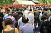 『生島足島神社』六月の大祓式の【夏越の祓】様子「『生島足島神社』の十二月の大祓式【年越の祓】」