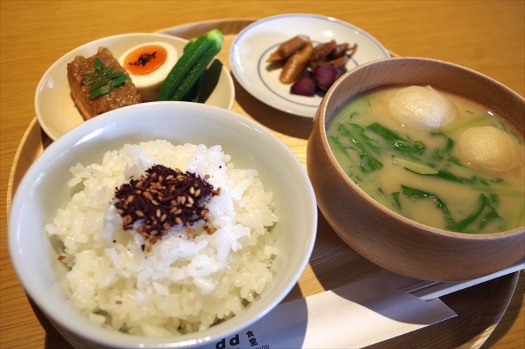 京都定食（1200円・税込み）。季節によってメニューは変わります。＋500円でコーヒーとミニソフトクリームがセットできます