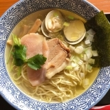 『麺SAMURAI桃太郎』奥州いわい鶏はまぐり塩SOBA【奥州市江刺】