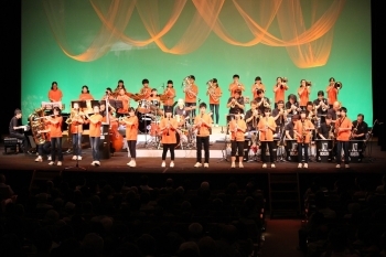 流山市立北部中学校の吹奏楽部がプロと同じステージに登場