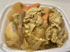 豚肉と玉こんにゃくのピリ辛炒め「八王子シフォンケーキ　　　G&Bみづき」