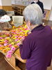 バラも手作り🌹✨「施設内の装飾🌹✨【高齢者施設】【ケアハウス】【恵庭】」