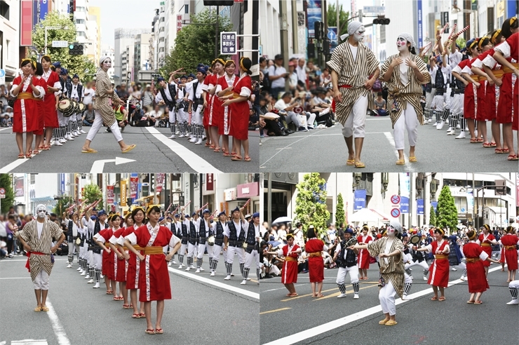 松風エイサーは　桜美林大学の　学生・卒業生のグループ<br>ちょんだらー　に注目して見たよ