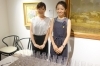 左から渡部　直子さん、ソムリエ：河田　安津子さん