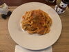 カニのトマトパスタ(サラダ付き)850円「冬メニュー🎄」