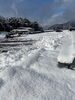 除雪作業「引揚記念館周辺は、雪が積もっています・・・」