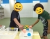 「お友達と息を合わせてサンドキャッチ👍」