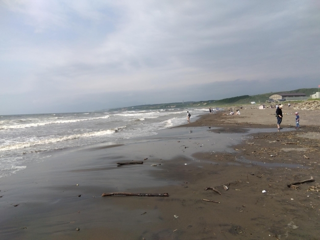 暑くなく、寒くなく浜辺散策にはよい季節「ビーチコーミング【札幌北区太平の児童ディサービス】」