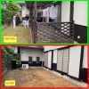 ③三田市某町ではお庭の大改造です♪「♪ますます秋ですね♪」