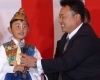 平成29年度のお稚児さんは、森川太惺君　5歳です。