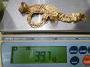 1点で39.7グラムもありました「買取専門 金のクマ 沼津店　先週お持ち頂いた重量級の18金製アクセサリーのお客様が再来店♪」